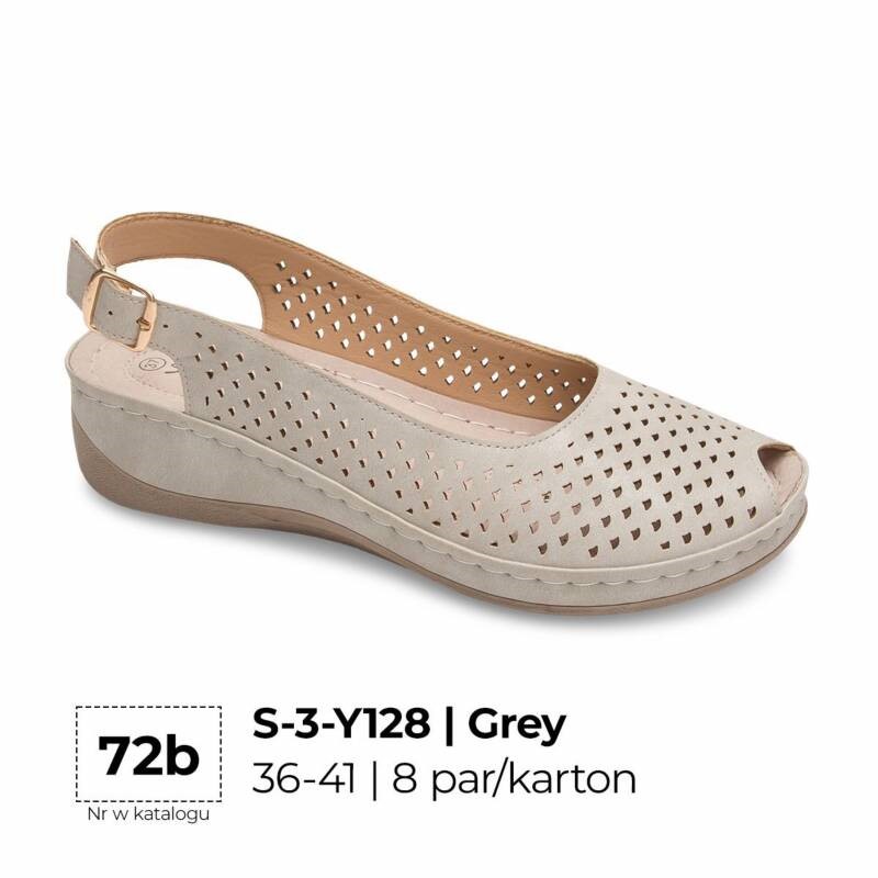 Sandały na obcasie damskie Roz 36-41 / 8 par 1